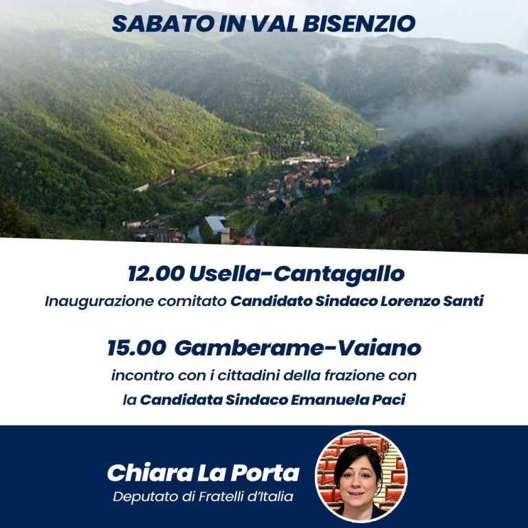 SABATO IN VALBISENZIO